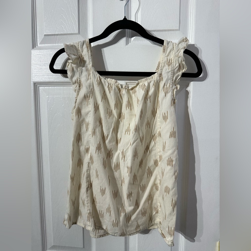 Madwell Women's Patterned Flowy Tank Top (XS) - Picture 10 of 13